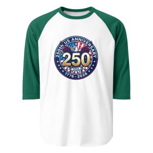3/4 sleeve raglan shirt